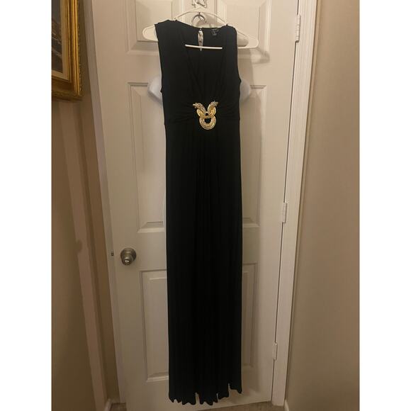 XOXO Black Wide-Leg Sleeveless Jumpsuit - Picture 3 of 8